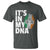 Funny Irish It's In My DNA T Shirt Ireland Fingerprint Flag