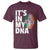 Funny Irish It's In My DNA T Shirt Ireland Fingerprint Flag