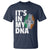 Funny Irish It's In My DNA T Shirt Ireland Fingerprint Flag