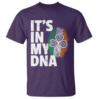 Funny Irish It's In My DNA T Shirt Ireland Fingerprint Flag