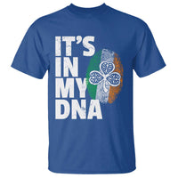 Funny Irish It's In My DNA T Shirt Ireland Fingerprint Flag