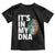 Funny Irish It's In My DNA Toddler T Shirt Ireland Fingerprint Flag