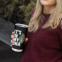 Funny Irish It's In My DNA Tumbler Cup Ireland Fingerprint Flag