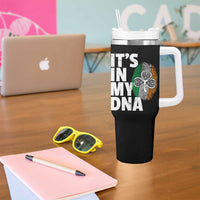 Funny Irish It's In My DNA Tumbler With Handle Ireland Fingerprint Flag