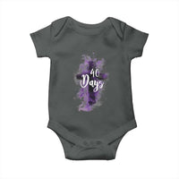 40 Days Christian Religious Baby Onesie Ash Wednesday Ashes Cross