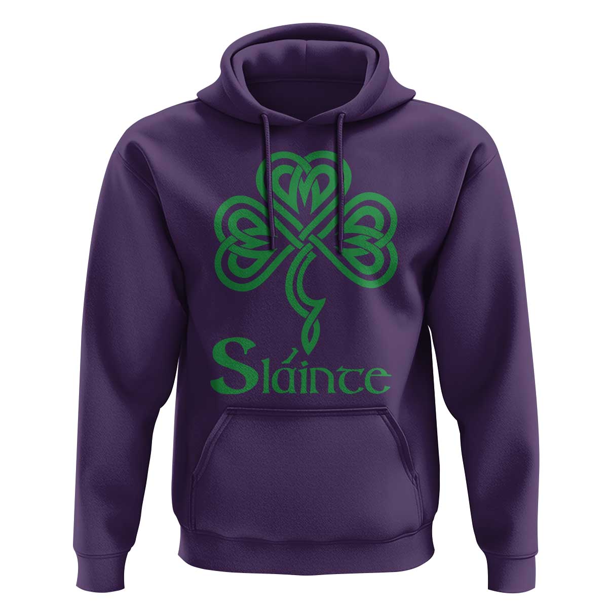 Funny Irish Beer Drinking St Patrick's Day Slainte Hoodie Celtic Shamrock