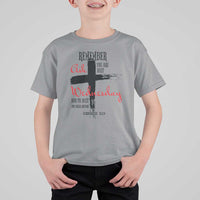 Ash Wednesday T Shirt For Kid Remember You are Dust And To Dust You Shall Return Genesis 3:19