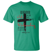 Ash Wednesday T Shirt Remember You are Dust And To Dust You Shall Return Genesis 3:19