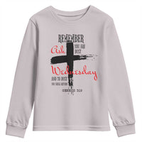 Ash Wednesday Youth Sweatshirt Remember You are Dust And To Dust You Shall Return Genesis 3:19