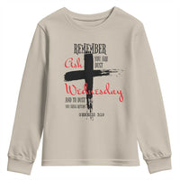 Ash Wednesday Youth Sweatshirt Remember You are Dust And To Dust You Shall Return Genesis 3:19
