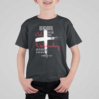 Ash Wednesday T Shirt For Kid Remember You are Dust And To Dust You Shall Return Genesis 3:19 Ashes Cross