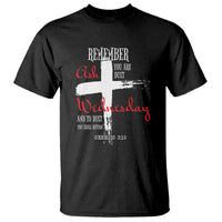 Ash Wednesday T Shirt Remember You are Dust And To Dust You Shall Return Genesis 3:19 Ashes Cross