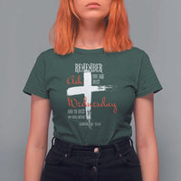 Ash Wednesday T Shirt For Women Remember You are Dust And To Dust You Shall Return Genesis 3:19 Ashes Cross
