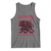 Siempre Antifascista Tank Top Anti Fascism Protest Vintage Hydra Dog