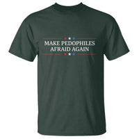 Make Pedophiles Afraid Again T Shirt Funny Political Satire Bold Statement