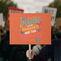 Imagine Hating Immigrants More Than Pedophiles Protest Sign