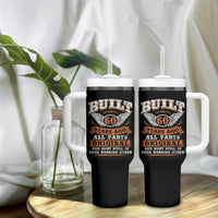 Funny 60th Birthday Tumbler With Handle Built 60 Years Ago All Parts Original And Most Still In Good Working Order
