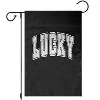 Vintage Lucky Shamrock Clover St Patricks Day Garden Flag