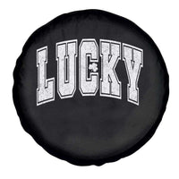 Vintage Lucky Shamrock Clover St Patricks Day Spare Tire Cover