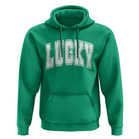 Vintage Lucky Shamrock Clover St Patricks Day Hoodie
