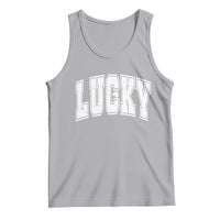 Vintage Lucky Shamrock Clover St Patricks Day Tank Top