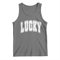 Vintage Lucky Shamrock Clover St Patricks Day Tank Top