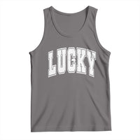 Vintage Lucky Shamrock Clover St Patricks Day Tank Top