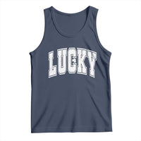 Vintage Lucky Shamrock Clover St Patricks Day Tank Top