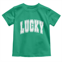 Vintage Lucky Shamrock Clover St Patricks Day Toddler T Shirt