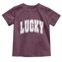 Vintage Lucky Shamrock Clover St Patricks Day Toddler T Shirt