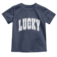 Vintage Lucky Shamrock Clover St Patricks Day Toddler T Shirt