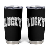Vintage Lucky Shamrock Clover St Patricks Day Tumbler Cup