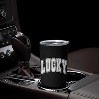 Vintage Lucky Shamrock Clover St Patricks Day Tumbler Cup