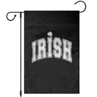 Funny Irish St Patricks Day Distressed Shamrock Ireland Pride Garden Flag