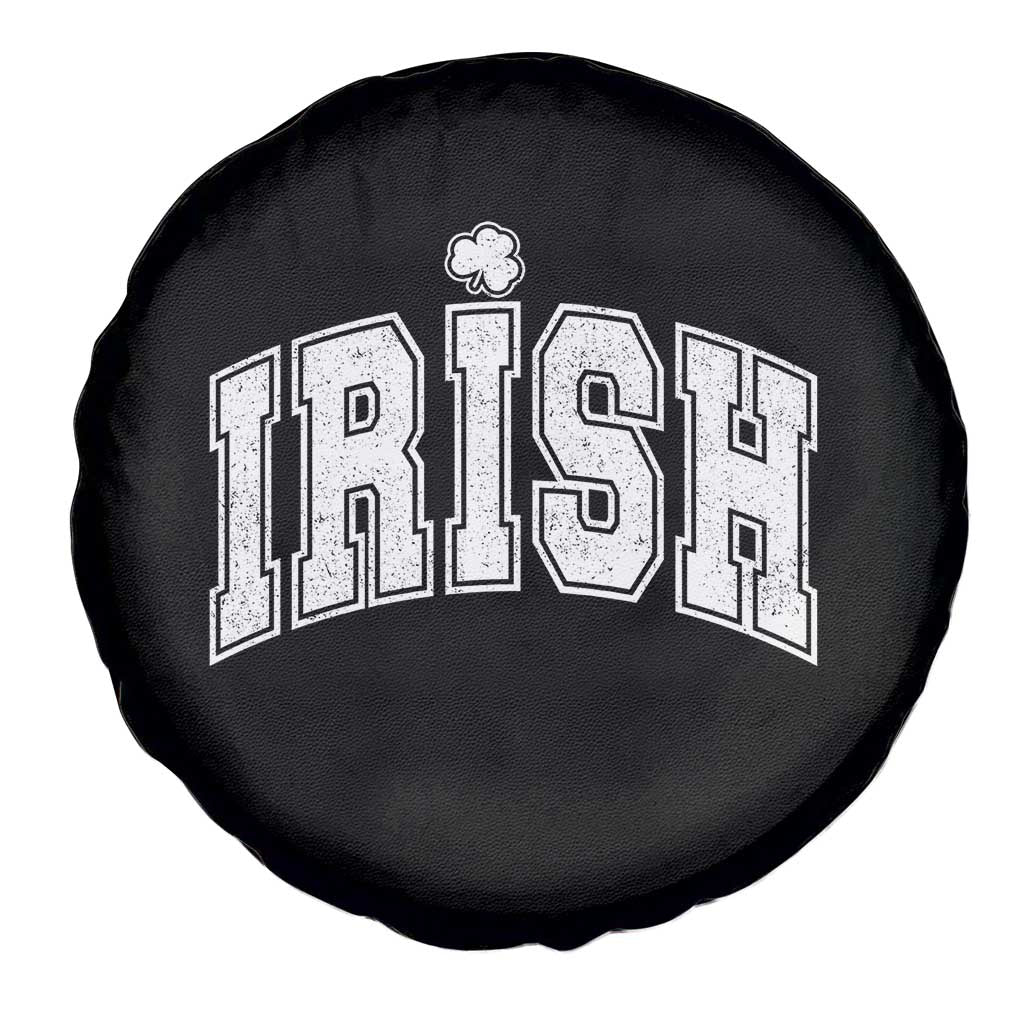 Funny Irish St Patricks Day Distressed Shamrock Ireland Pride Spare Tire Cover