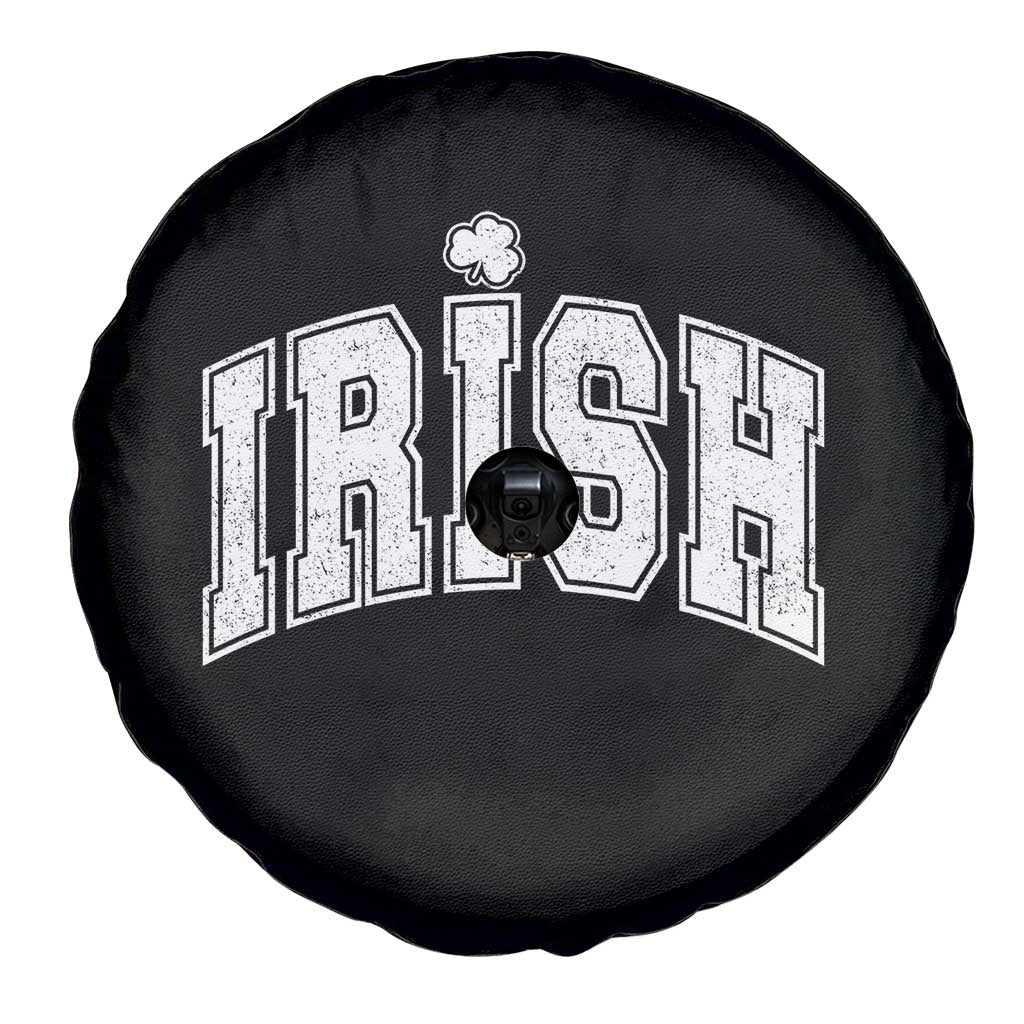 Funny Irish St Patricks Day Distressed Shamrock Ireland Pride Spare Tire Cover