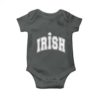 Funny Irish St Patricks Day Distressed Shamrock Ireland Pride Baby Onesie