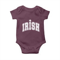 Funny Irish St Patricks Day Distressed Shamrock Ireland Pride Baby Onesie
