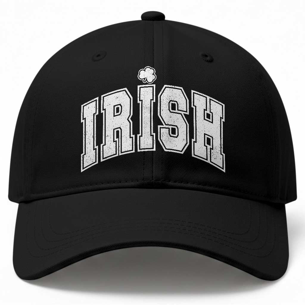 Funny Irish St Patricks Day Distressed Shamrock Ireland Pride Baseball Cap