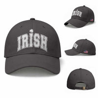 Funny Irish St Patricks Day Distressed Shamrock Ireland Pride Baseball Cap