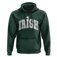 Funny Irish St Patricks Day Distressed Shamrock Ireland Pride Hoodie