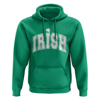 Funny Irish St Patricks Day Distressed Shamrock Ireland Pride Hoodie