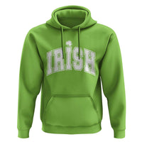 Funny Irish St Patricks Day Distressed Shamrock Ireland Pride Hoodie