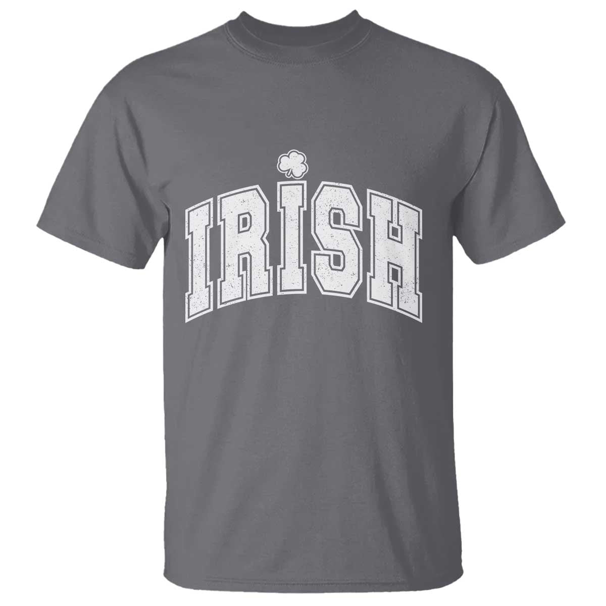 Funny Irish St Patricks Day Distressed Shamrock Ireland Pride T Shirt