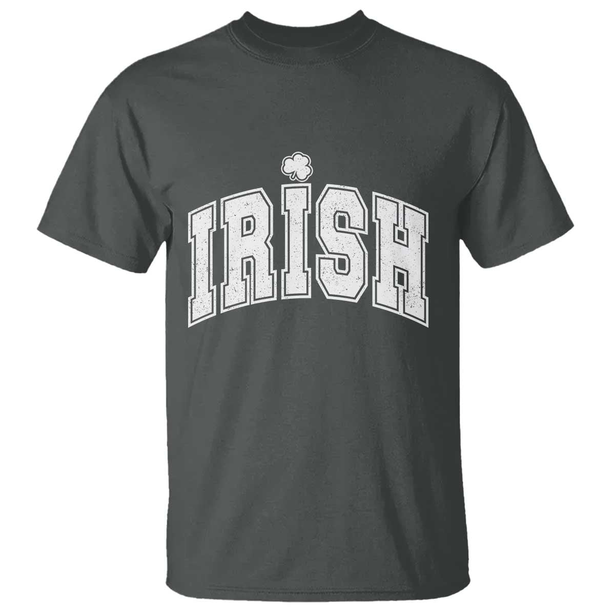 Funny Irish St Patricks Day Distressed Shamrock Ireland Pride T Shirt