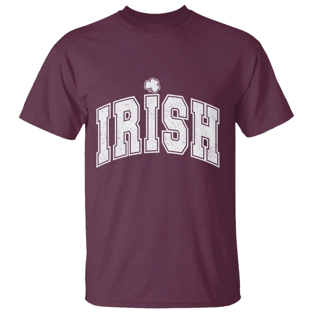 Funny Irish St Patricks Day Distressed Shamrock Ireland Pride T Shirt