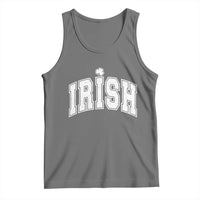 Funny Irish St Patricks Day Distressed Shamrock Ireland Pride Tank Top