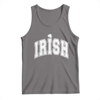 Funny Irish St Patricks Day Distressed Shamrock Ireland Pride Tank Top