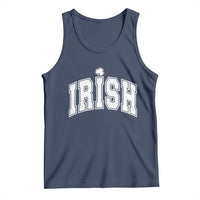 Funny Irish St Patricks Day Distressed Shamrock Ireland Pride Tank Top