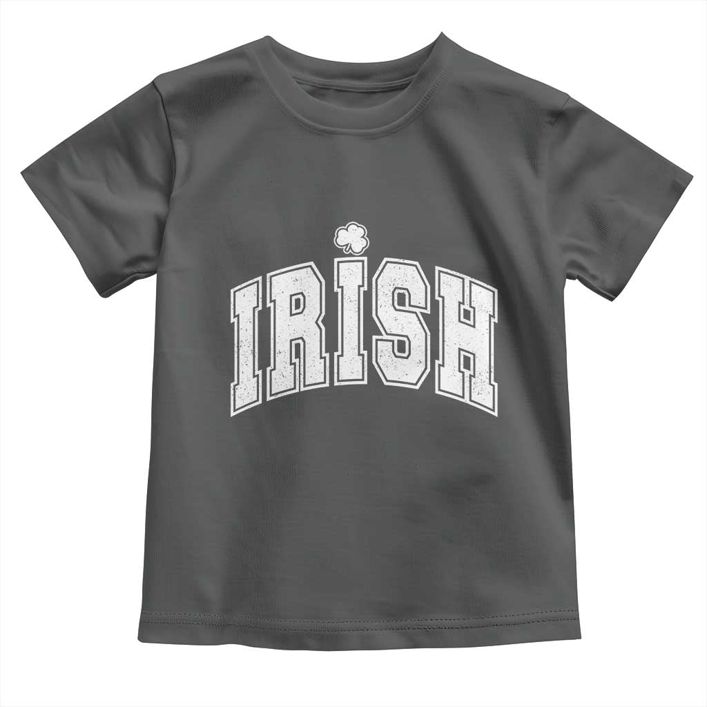 Funny Irish St Patricks Day Distressed Shamrock Ireland Pride Toddler T Shirt
